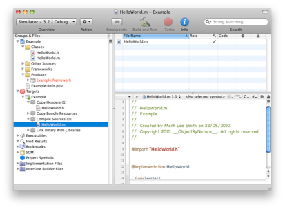 Making Your Own iPhone Frameworks. In Xcode. | Cocoanetics