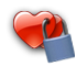Hearts Padlock