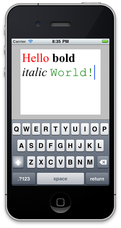Rich Text Editor Demo