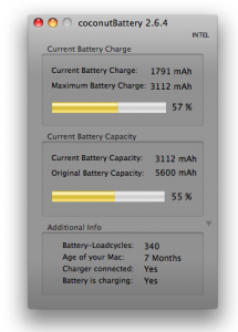Coconut Battery Tool