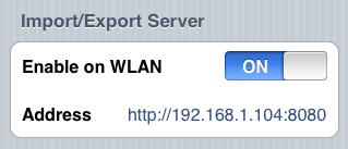 Import Server