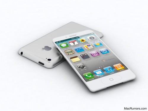 iPhone 5 Mockup by MacRumors