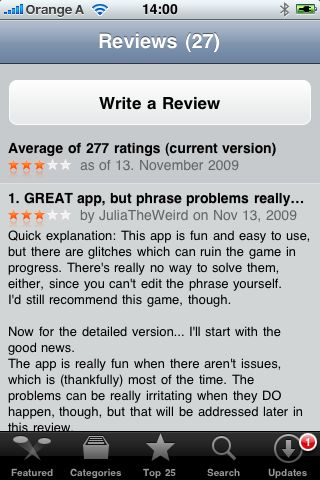 Reviews